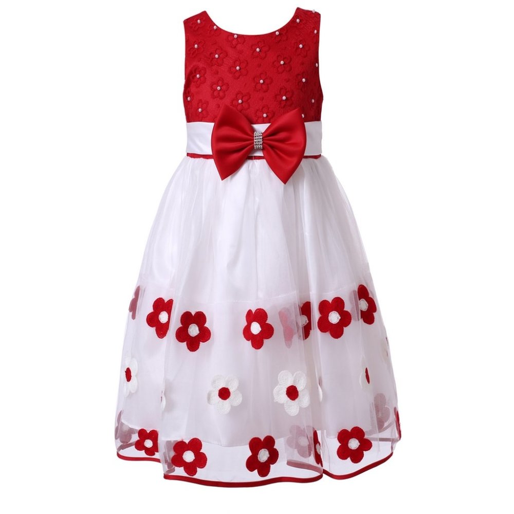 Sweet Dress with Embroidery and Pearls, NWT-never worn
